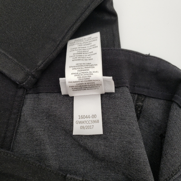 Taylor Hill by Joe's Jeans Black Coated Skinny Ankle Jeans - Picture 14 of 14